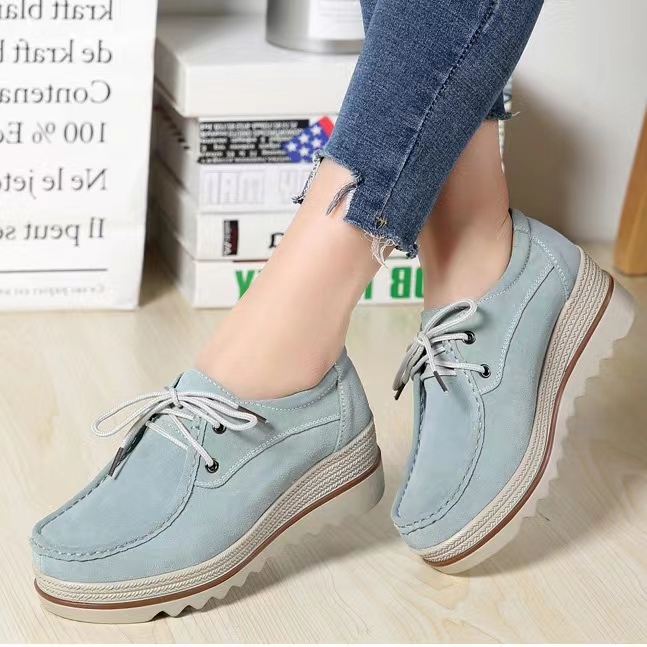 Winter Platform Loafers Shoes Moccasins Loafer Comfort Low details 2