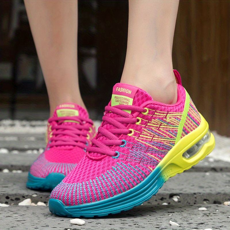 Women s Air Cushion Fashion Running Shoes Breathable Non details 3