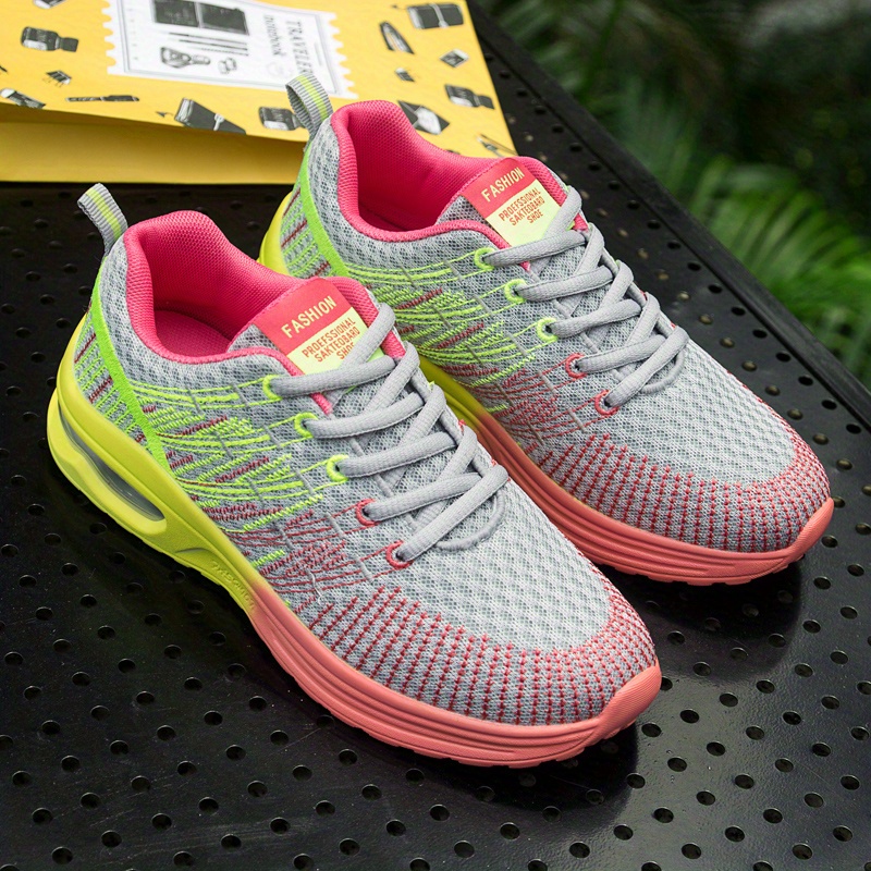 Women s Air Cushion Fashion Running Shoes Breathable Non details 4