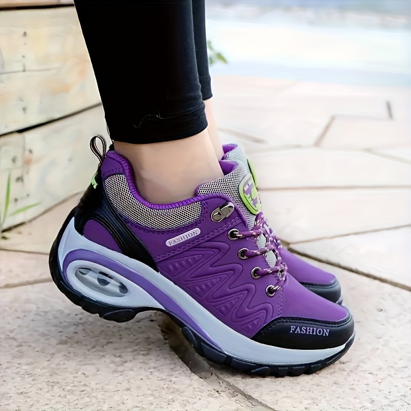 Women s Height increasing Hiking Shoes Fashionable Outdoor details 2