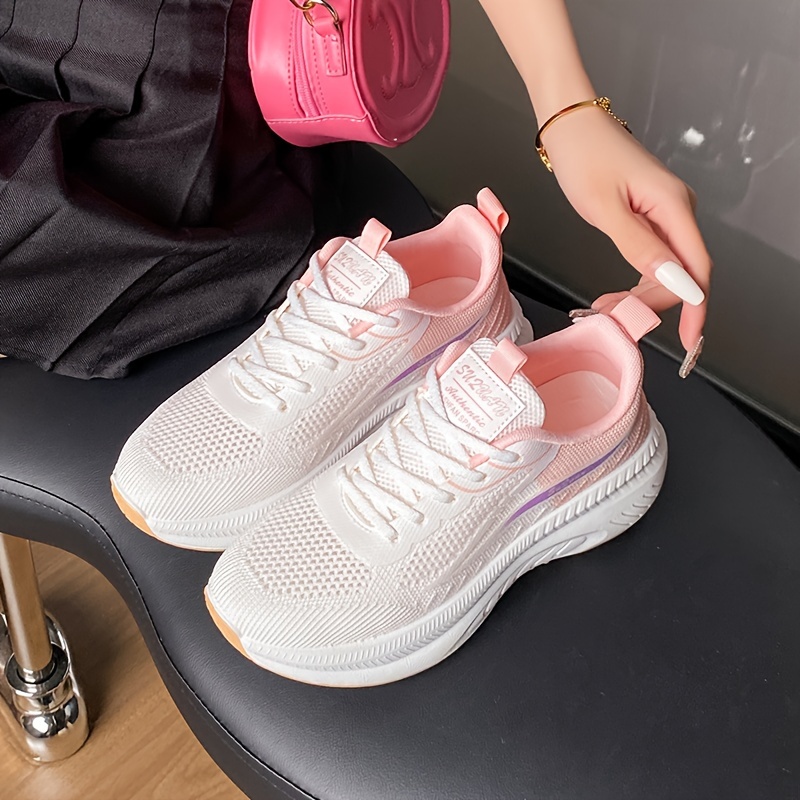 Women s Breathable Fashion Sneakers Lightweight Flying Woven details 10