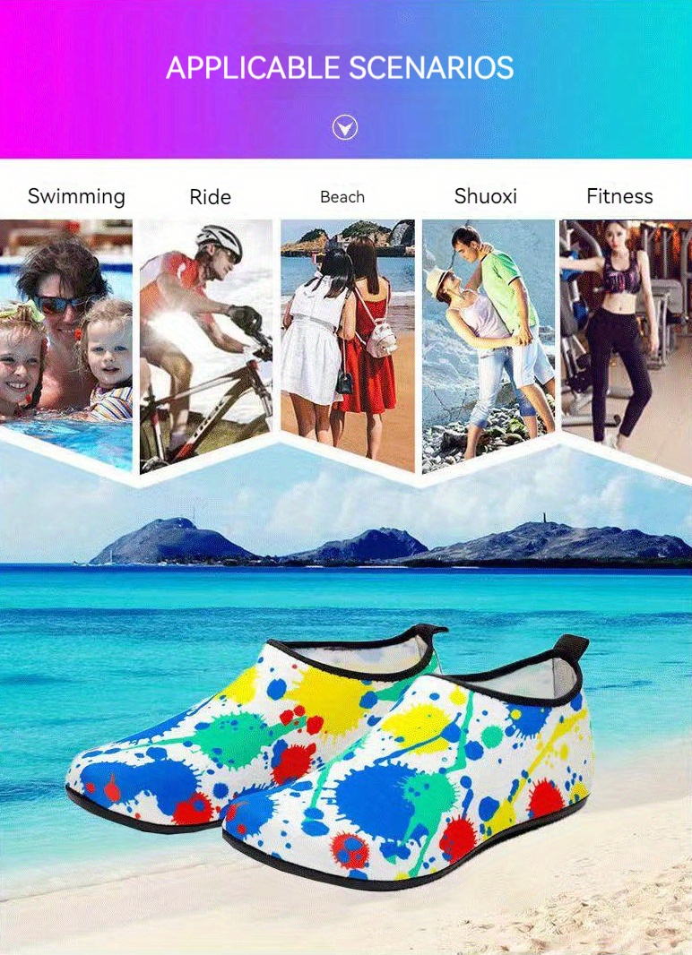 stay stylish comfortable in the summer with womens mens barefoot water shoes details 6