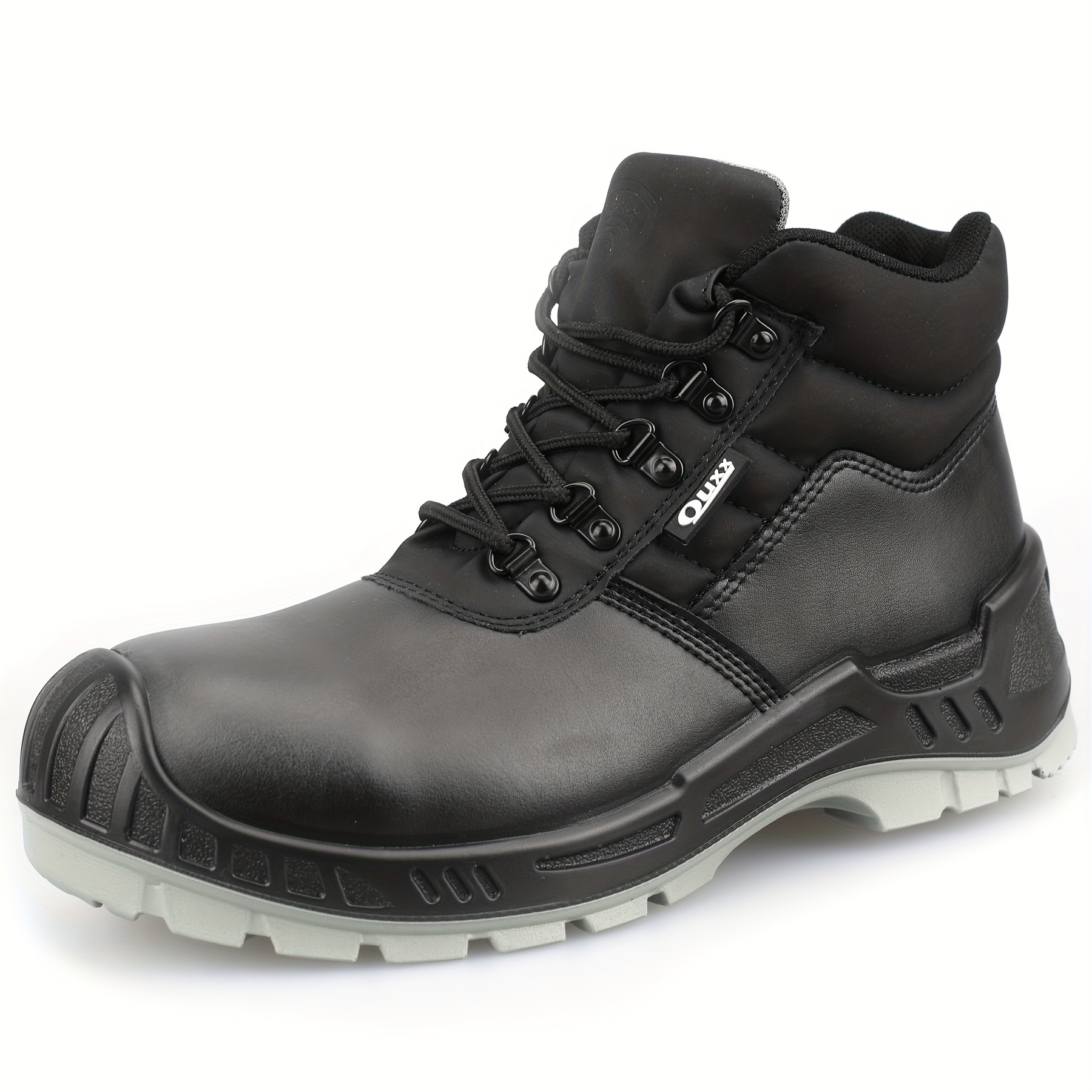 Mens Composite Toe Work Boots Astm F2413 18 Safety Shoes Slip Resistant Boot Shop The Latest Trends Temu details 1